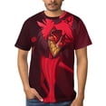 thumbnail image 5 of Radio Demon Alastor Hazbin Hotel Unisex Short Sleeve T Shirt Daily Novelty 3D Printed T-Shirts Soft Comfortable Tee Shirt Top For Men And Women, 5 of 7