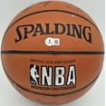 thumbnail image 5 of 1992-93 Michigan Wolverines Team Autographed Spalding Leather Basketball With 11 Signatures Including Jalen Rose Beckett BAS #AE16699, 5 of 5