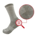 thumbnail image 5 of YAZI  Merino Wool Hiking Socks Thermal Warm Crew Winter Boot Sock For Men & Women 5 Pairs, 5 of 7