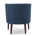 thumbnail image 5 of Davidson Contemporary Button-Tufted Fabric Club Chair, 5 of 9