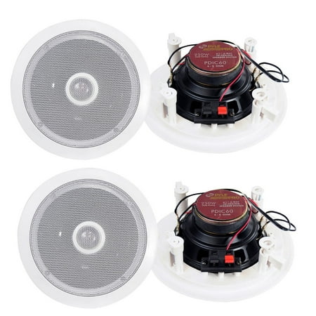 Two Way Speaker System - 4) New Pyle 6.5