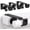 Black, variant on RFGUB Over-Blinds Curtain Rod Brackets for Outside-Mounted Blinds, No Drill, Adjustable Fit, Set of 2, Black