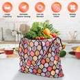 thumbnail image 4 of Reusable Grocery Bag, 10 Pack Foldable Washable Shopping Tote Bags with Handles, Eco-Friendly Heavy Duty Polyester Large Pocket Bags for Food Travel, 4 of 9