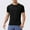 Black(2025), variant on T Shirts Mens Sporty Athletic T Shirt Quick Dry Color Blocked Short Sleeve Top for Running and Gym