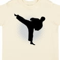 thumbnail image 4 of Inktastic Karate Martial Arts Silhouette Sports Boys Toddler T-Shirt, 4 of 5