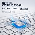 thumbnail image 3 of Laptop DELL 15 LDC15250 Intel Core i5 1334U 24GB DDR4 512GB SSD Pantalla 15.6 IPS FHD Touch Windows 11 Teclado Ingles, 3 of 6