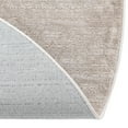 thumbnail image 5 of Jill Zarin Uptown Collection Area Rug - Madison Avenue (5' 3" Round Brown/Ivory), 5 of 6