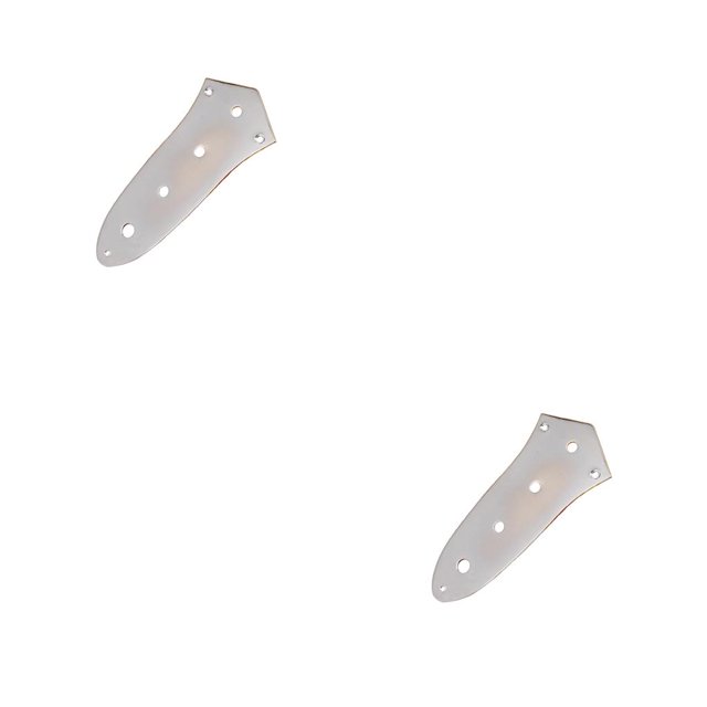 Kearding Holes Vintage Loaded Prewired Switch Control Cover Screws with Plate Professional Metal Anti-skidding Plate Mounting 2piezas