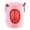 Pink, variant on Cylinder Plush Hamster Bed with Hanging Clips Soft Warm Small Pet Cave House for Hamsters Ferrets Rabbits Guinea Pigs Indoor Cage Use Blue Pink Available(Blue-12x12x10cm)