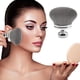 thumbnail image 5 of Brocha de maquillaje de cerdas suaves Cabeza ovalada extra grande de 74 mm | Aplicación rápida en todo el cuerpo y la cara | Aplicador de autobronceador para piernas mejillas hacia atrás | Crema, 5 of 5