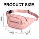 thumbnail image 4 of Riñoneras para mujeres, riñoneras cruzadas de moda para niñas adolescentes, riñonera para viajes, senderismo, ciclismo, correr, fácil de llevar cualquier teléfono, billetera, 4 of 5