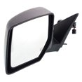 thumbnail image 4 of For Dodge Nitro 2007 08 09 10 2011 Door Mirror Driver Side | Power Glass | Heated | Manual Folding | For Models With One Touch Feature | Replacement For CH1320278 | 55157191AJ, 4 of 7