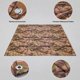 thumbnail image 5 of Base para Tienda de Campaña, Lona Portátil para Camping, Alfombra para Picnic, Refugio de Tafetán de Poliéster Resistente Al Desgaste E Impermeable, a 15 x 2 metros, 5 of 7