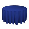 thumbnail image 1 of 18 Color Polyester Round Tablecloth Whiteblackredbluegold Solid Table Cloth For Wedding Birthday Party Table Cover Home Dcor 1pcs, 1 of 5