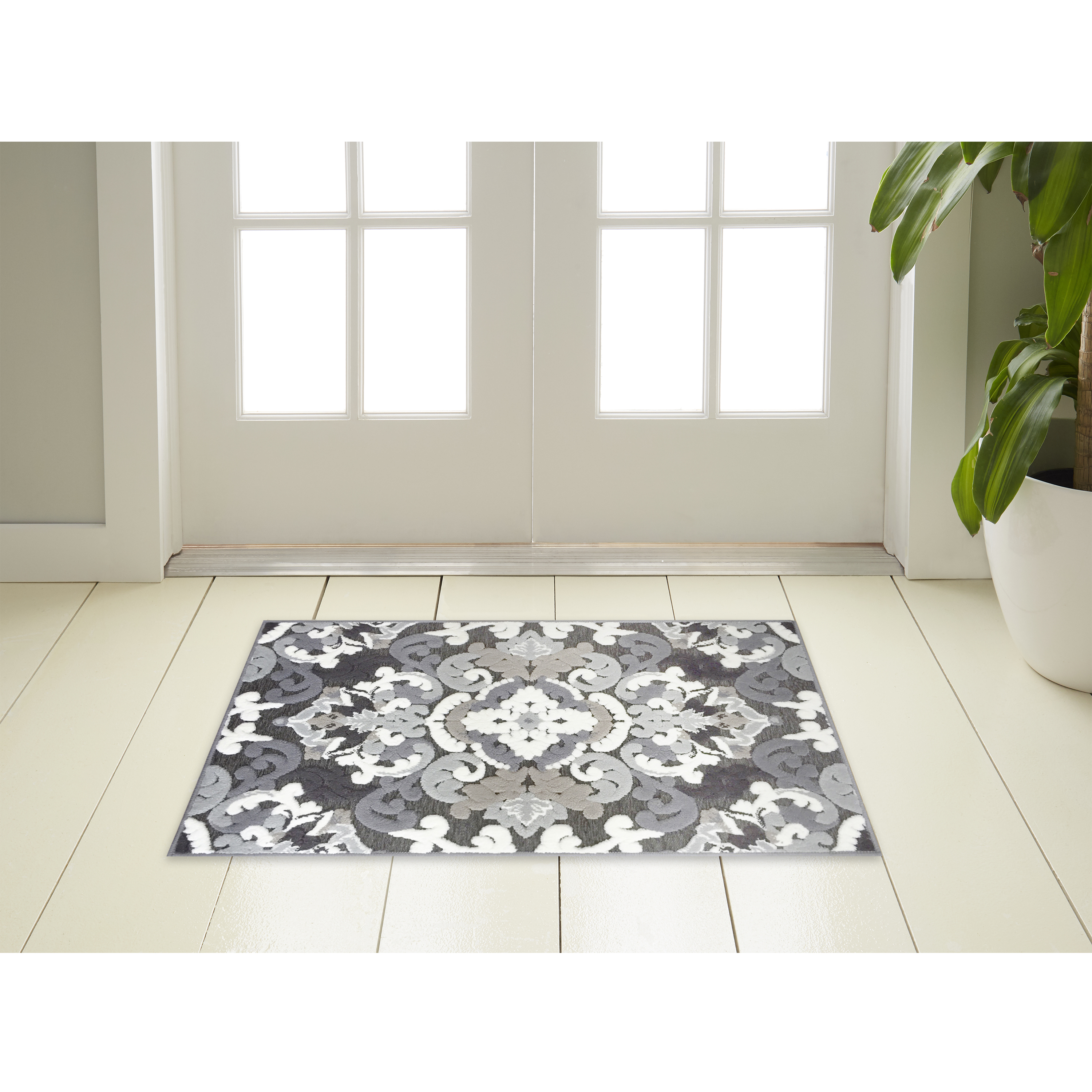 Home Dynamix Arrington Collection Chenille Transitional Area Rug for Modern Home Decor