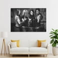 thumbnail image 4 of Kittie Metal Band Star A Canvas Wall Art Print For Room Aesthetic And Decor Poster For Bedroom Office Home Dorm Kitchen Bathroom Decor, 4 of 8