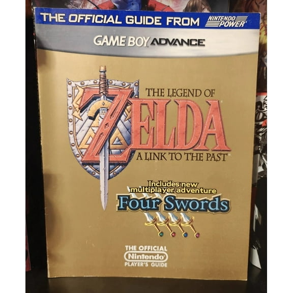 Pre-Owned The Legend of Zelda: A Link to the Past + Four Swords Nintendo Power Player's Guide GBA Game Boy Advance