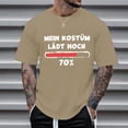 thumbnail image 2 of T-shirt Graphique Drôle de Carnaval pour Hommes, Col Rond Confortable avec Design Imprimé Humoristique, 2 of 4