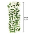 Artificial Plants Wall Hanging Faux Flowers Leaf Vines Garden Decorations Home Decor Room Decor