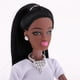 thumbnail image 3 of Muñecas africanas modernas de juguete para niña con articulación corporal de 12 piezas Top blanco, 3 of 9