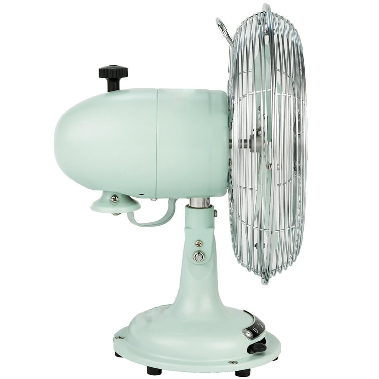 Better Homes & Gardens New 8 inch Retro 3-Speed Metal Tilted