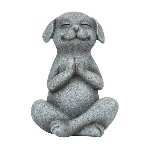 DHGDJ54G Meditating Animal Statue Resin Zen Yoga Animal Figurines For Home Indoor Outdoor Garden S For Women Mom Our Second Christmas Ornament Christmas Glass Bulbs