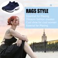 thumbnail image 2 of Zapatillas de deporte con aumento de altura, zapatillas de deporte casuales de moda para mujer, cómodas zapatillas con plataforma con amortiguación de aire, 2 of 5