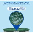 thumbnail image 4 of Swimline Hydrotools Supreme Guard Winter Cover for 30' Above Ground Round Pools, 4 of 7