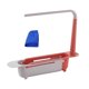 thumbnail image 5 of Wmhnj Estante telescpico extrable para fregadero con base drenable, ideal para esponjas, cepillos y toallas, organizador de cocina ajustable de 32 cm de largo., 5 of 5