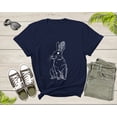 thumbnail image 3 of Cute Cuddly Rabbit Pet Animal Hand Dawn Rabbit Silhouette Shirt T-Shirt Bunny Lover Gift T Shirt for Men Women Kids Boys Kids Graphic Tshirt, 3 of 8