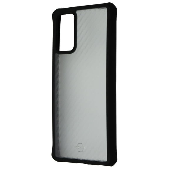 ITSKINS Hybrid Tek for Samsung Galaxy Note 20 - Black and Transparent