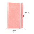 thumbnail image 2 of 2 Pack Lined Journal Notebook, Hardcover PU Leather Notebook , A7, Small Pocket Notebook Bulk, 2 of 5