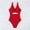 Red womens swimsuits, variant on pimelu Bathing Suit Womens Swimsuits One Piece Swimsuit for Women Monokini Swimsuits Hollow out Slim One Piece Bathing Suit Summer Beach Party Tankini Swimwear