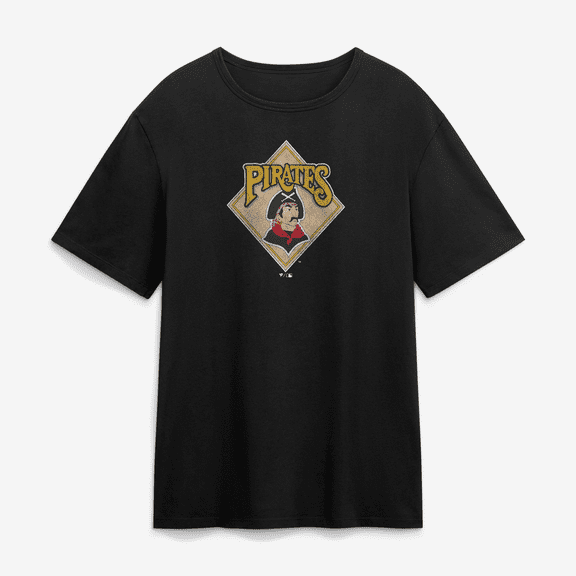 Men's Fanatics Black Pittsburgh Pirates Alternate Logo Legacy T-Shirt