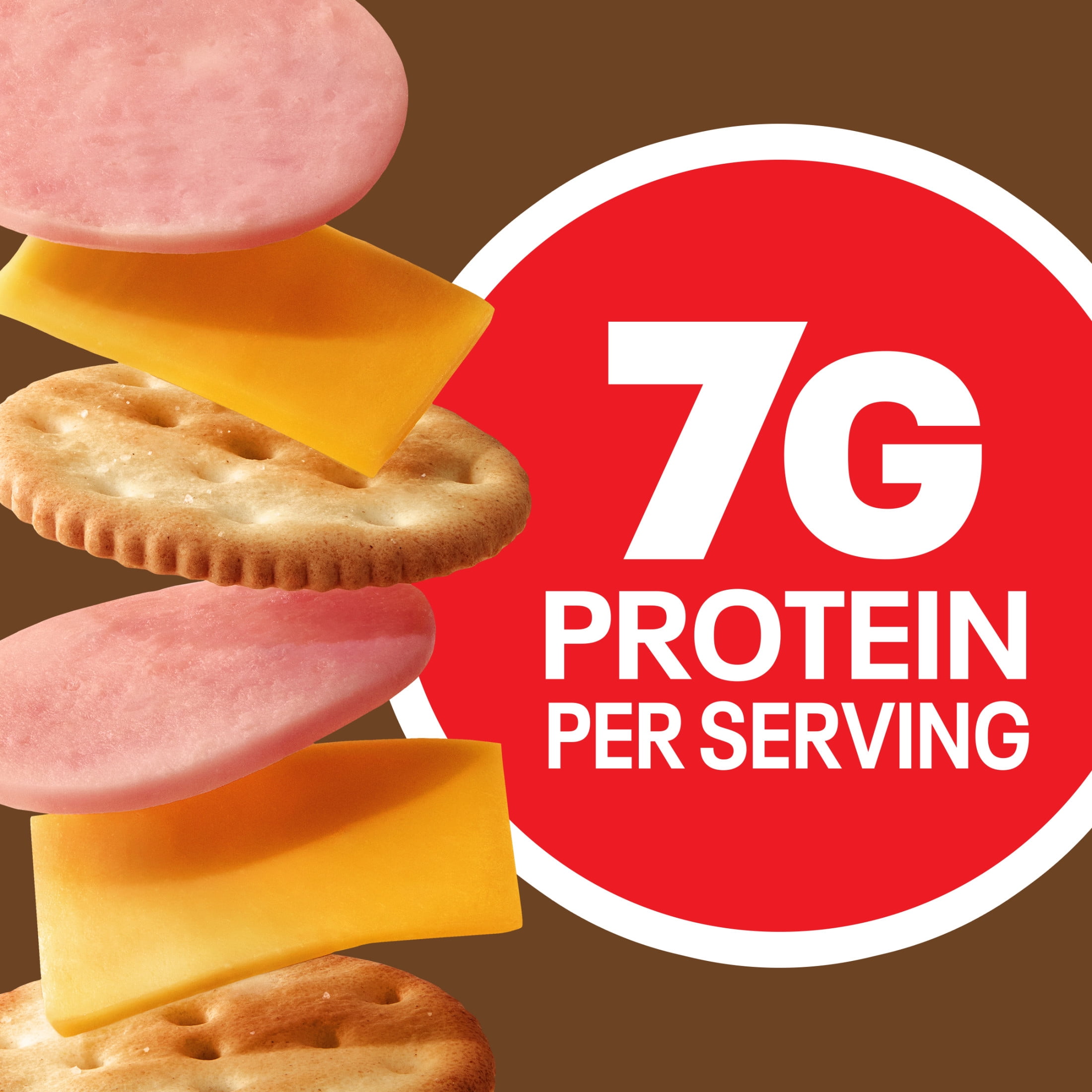 Lunchables Ham & Cheddar Value Pack, 1.9 oz Pack