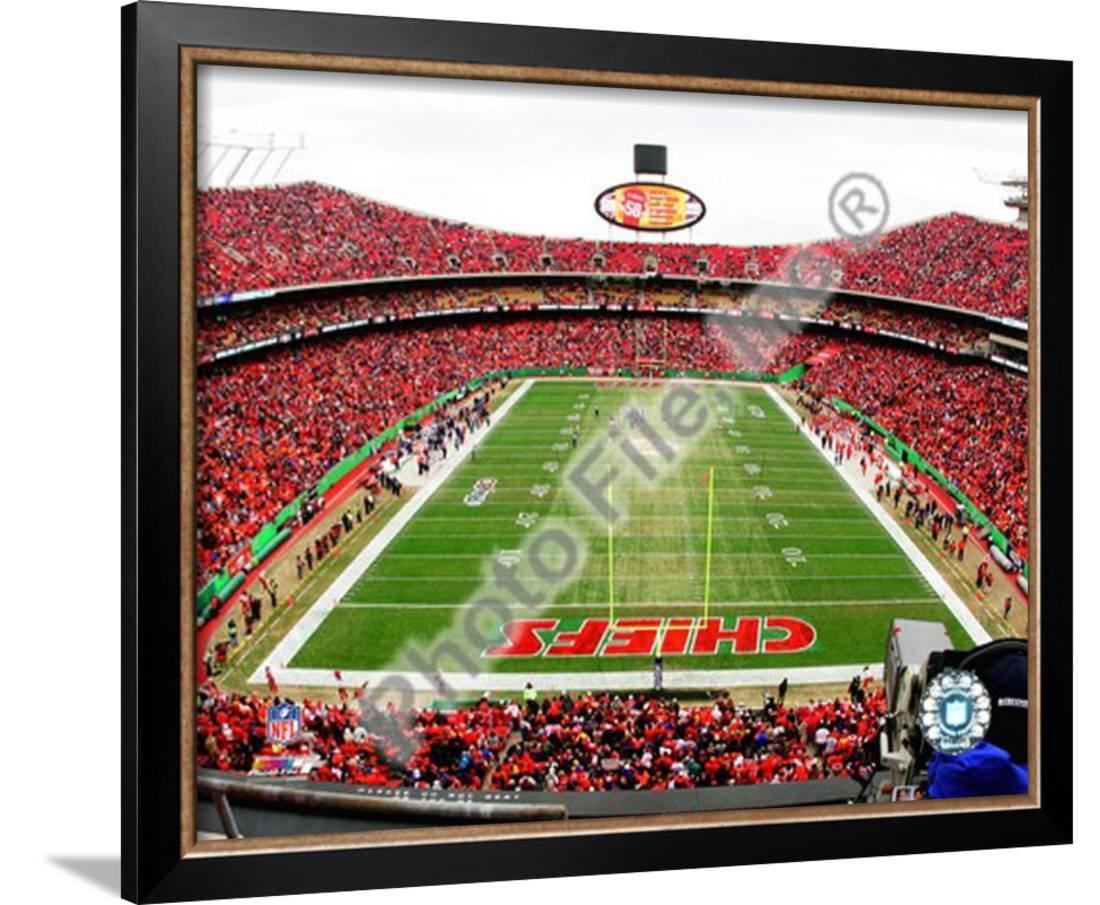 Arrowhead Stadium, Framed Photographic Print Wall Art 26.5x22.5