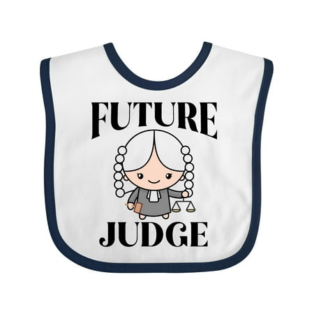 

Inktastic Future Judge Cute Gift Baby Boy or Baby Girl Bib
