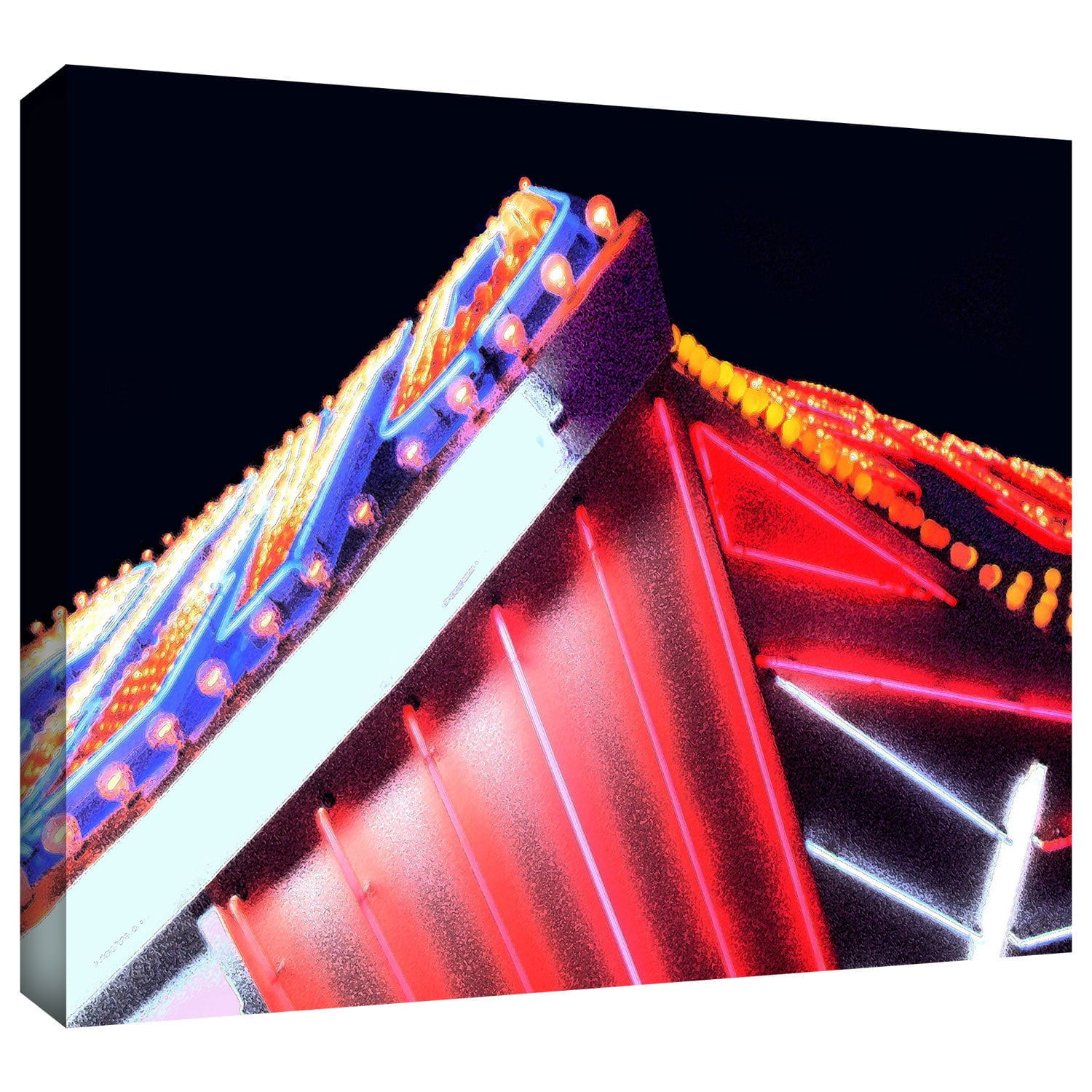 Dean Uhlinger "Sin City Seventy Five" Gallery-Wrapped Canvas