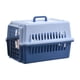thumbnail image 2 of Jaula portátil para transportar mascotas con lados rígidos, caja de transporte para animales Azul, 2 of 9