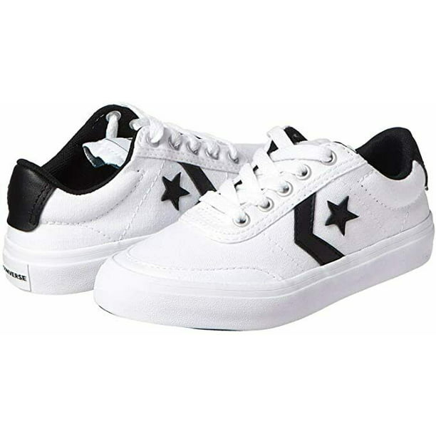 Converse Courtland Ox 361817C Youth Kid's White/Black Shoes (PS) FB270A - Walmart.com