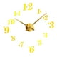 thumbnail image 2 of Reloj de pared 3D DIY Gloria Reloj de pared grande moderno sin marco dorado, 2 of 6