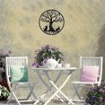 thumbnail image 5 of (Cat 30cm) Metal Tree of Life Decoration,Metal Wall Art,Tree of Life Art,Indoor and Outdoor Decorations for Bedroom, 5 of 5