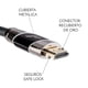 thumbnail image 2 of Cable Platinum HDMI 4K Steren 299-006 1.8 m, 2 of 2