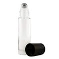 thumbnail image 2 of 24 Pack - 10 ml Clear Glass Roll-on Bottles with Stainless Steel Roller Balls - Including 3 FREE Plastic 3 ml Droppers - GreenHealth, 2 of 3