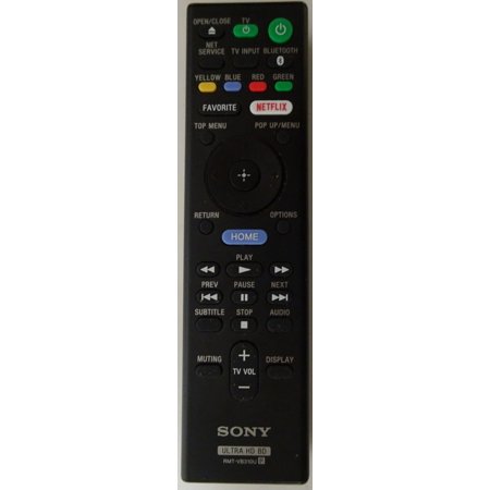 Sony UBP-X1100ES, UBP-X800M2, UBP-X800 Blu-ray player Remote RMT-VB310U-NEW