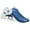 Blue, variant on Gymax Baby Slide Indoor First Play Climber Slide Set for Boys Girls Gray