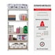 thumbnail image 3 of Estante Metalico Organizador Onof 5 Niveles, 3 of 9