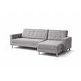 thumbnail image 2 of Sala Skorpio Reclinable 2 Piezas Sofá + Chaise Lino Gris Función Sofá Cama, 2 of 4