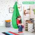 thumbnail image 2 of Indoor Therapy Swing For Kids Soft Hammock Swing With Special Needs_Special Gift, 2 of 3