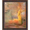 thumbnail image 1 of Tree in The Sun, 1900 with Verona Black/Gold Braid 20" X 24", 1 of 3